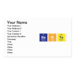 Bente  Business Cards
