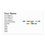 The periodic Table
 by
 Mrs Devine  Business Cards