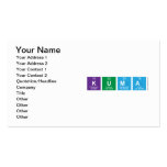 kuma  Business Cards