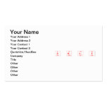 C a l y  Business Cards
