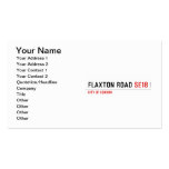  Flaxton road  Business Cards
