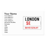 LONDON   Business Cards