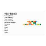 HISTORY 
 OF THE
 Periodic table  Business Cards