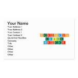 Pe|riodic
 t|a|b|l|e
 Writ|e|r  Business Cards
