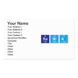 Rania  Business Cards