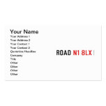ROAD  Business Cards