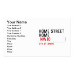 HOME STREET HOME   Business Cards