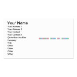 Periodic Table of Disney  Business Cards
