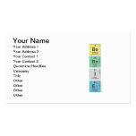 Be
 Rn
 I
 E  Business Cards