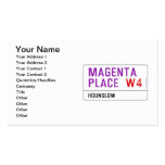Magenta Place   Business Cards