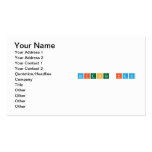 Science Fair  Business Cards