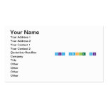 feliz cumple feli  Business Cards