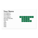 Periodic
 Table
 Writer  Business Cards