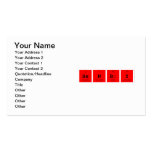 henry  Business Cards