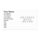 Periodic
 Table
 Writer  Business Cards