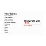 ENCOMPASS WAY   Business Cards