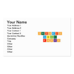 Periodic 
 Table 
 Rocks  Business Cards