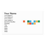I luv you
 Sarah  Business Cards