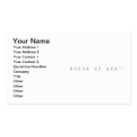 Science is Fun!  Business Cards