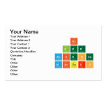 At 
 Lee
 Science
 Matters  Business Cards