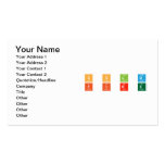 C O L D
 F I R E  Business Cards