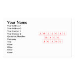 Periodic
 Table
 Writer  Business Cards