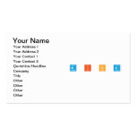 M I N A  Business Cards