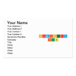 chemistry
 club  Business Cards