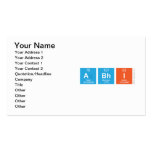 Abhi  Business Cards