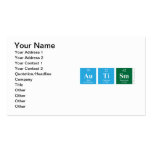 autism  Business Cards