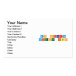 Ms Picards
 Science Class  Business Cards