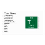 T  Business Cards