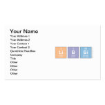Libbi  Business Cards