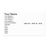 Periodic Name Project  Business Cards