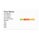 internations  Business Cards