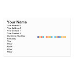 Canned Food Donations  Business Cards