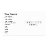 Chemistry
 teacher   Business Cards