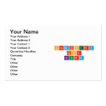 Chemistry
 For
 Kurd  Business Cards