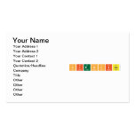 ciencias  Business Cards