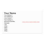 periodictablewriter  Business Cards