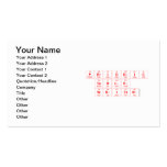 Periodic
 Table
 Writer  Business Cards