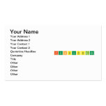 F|Un|Bubb|Les  Business Cards