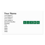 hussein  Business Cards