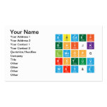 Abcdef
 ghijk
 lmnopq
 rstuv
 wxy&z  Business Cards