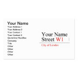 Your Name Street  Business Cards