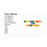 laboratorio
 de
 Ciencias  Business Cards