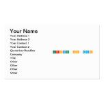 Growth On MAP  Business Cards