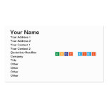 ACHRAF MIMI  Business Cards