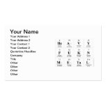Heavy
 Fukn
 Metal  Business Cards