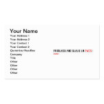 Froslass and glalie ln  Business Cards